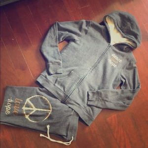 Girls Justice Jogging Suit